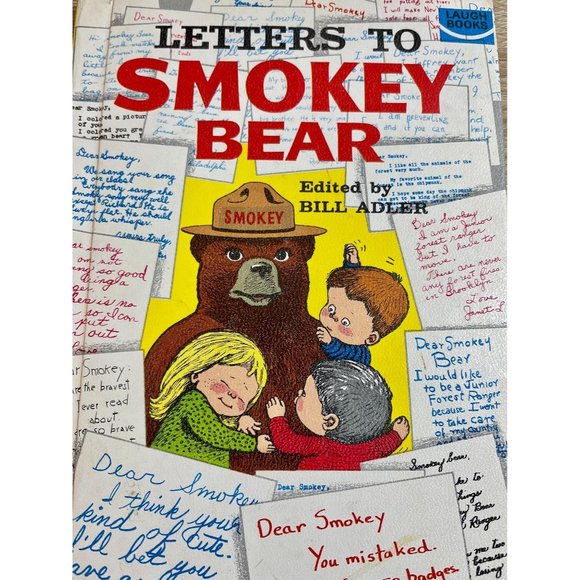 VINTAGE Letters to Smokey Bear Book 1966
